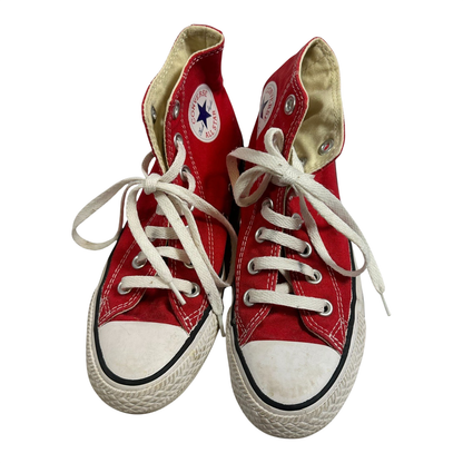 Converse Sneakers Red and White
