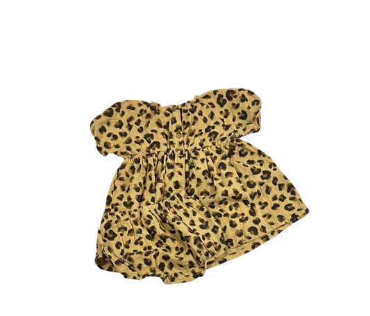 Hema Dress and Bloomers set Leopard Print