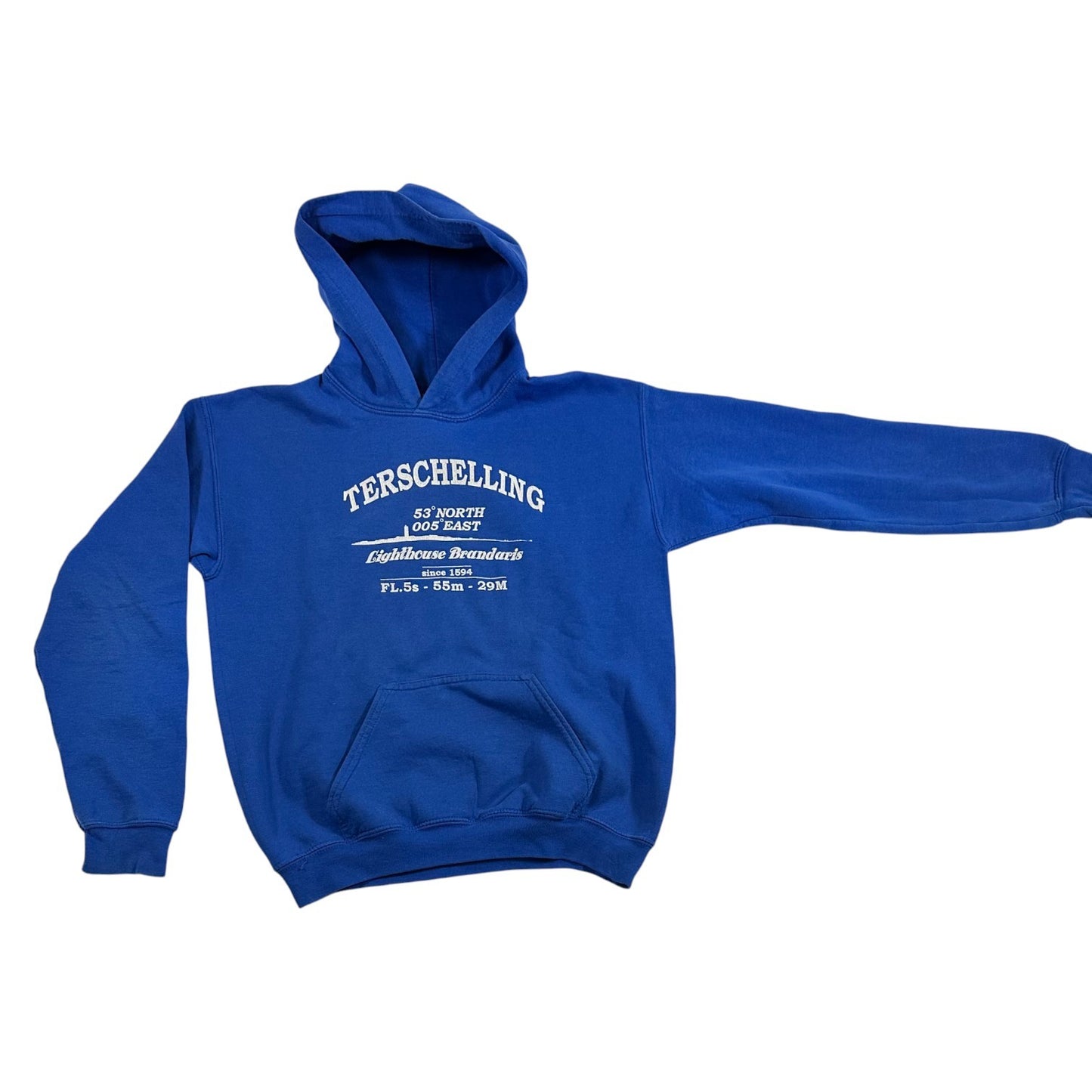 Hoodie Blue 'Terschelling' Vintage