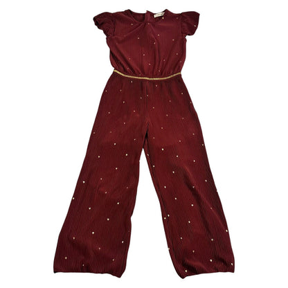 Sissy-Boy Jumpsuit Red Festive