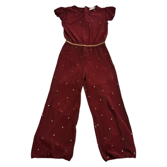 Sissy-Boy Jumpsuit Red Festive