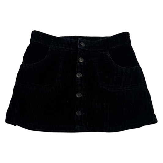 Corduroy Skirt Black