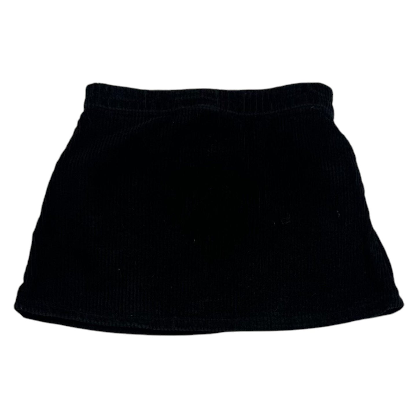 Corduroy Skirt Black