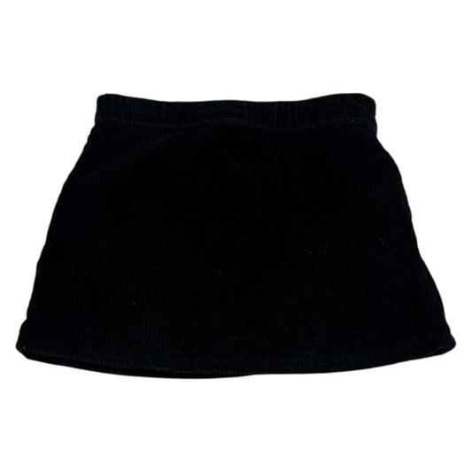 Corduroy Skirt Black