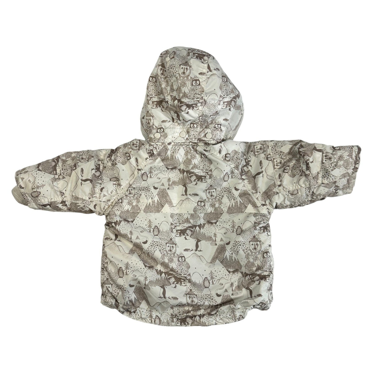 H&M Jacket Beige and brown