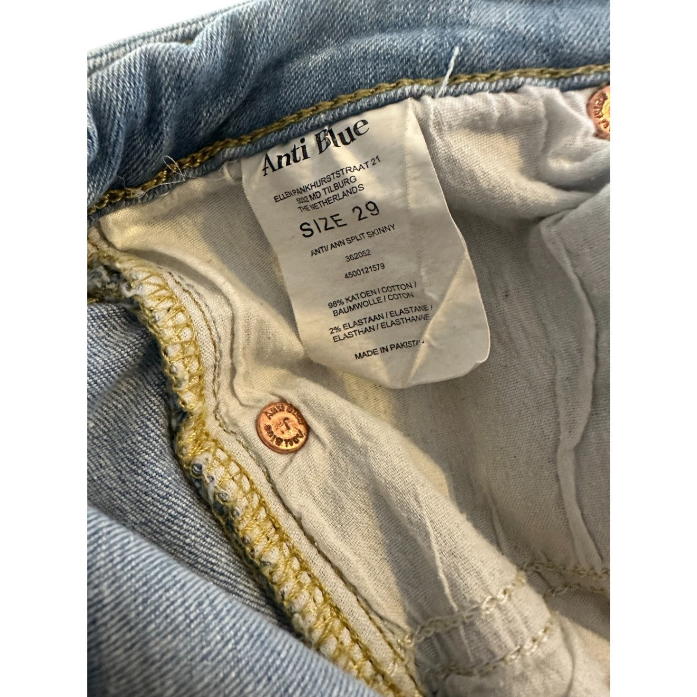 Anti Blue Jeans Light Blue