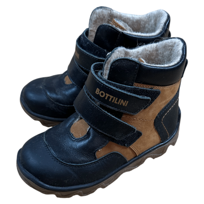 BOTTILINI Boots Black and Brown