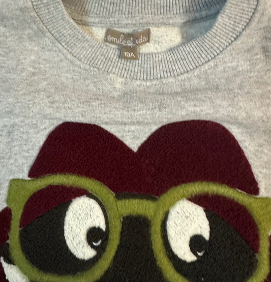 Emile et Ida Sweatshirt Grey