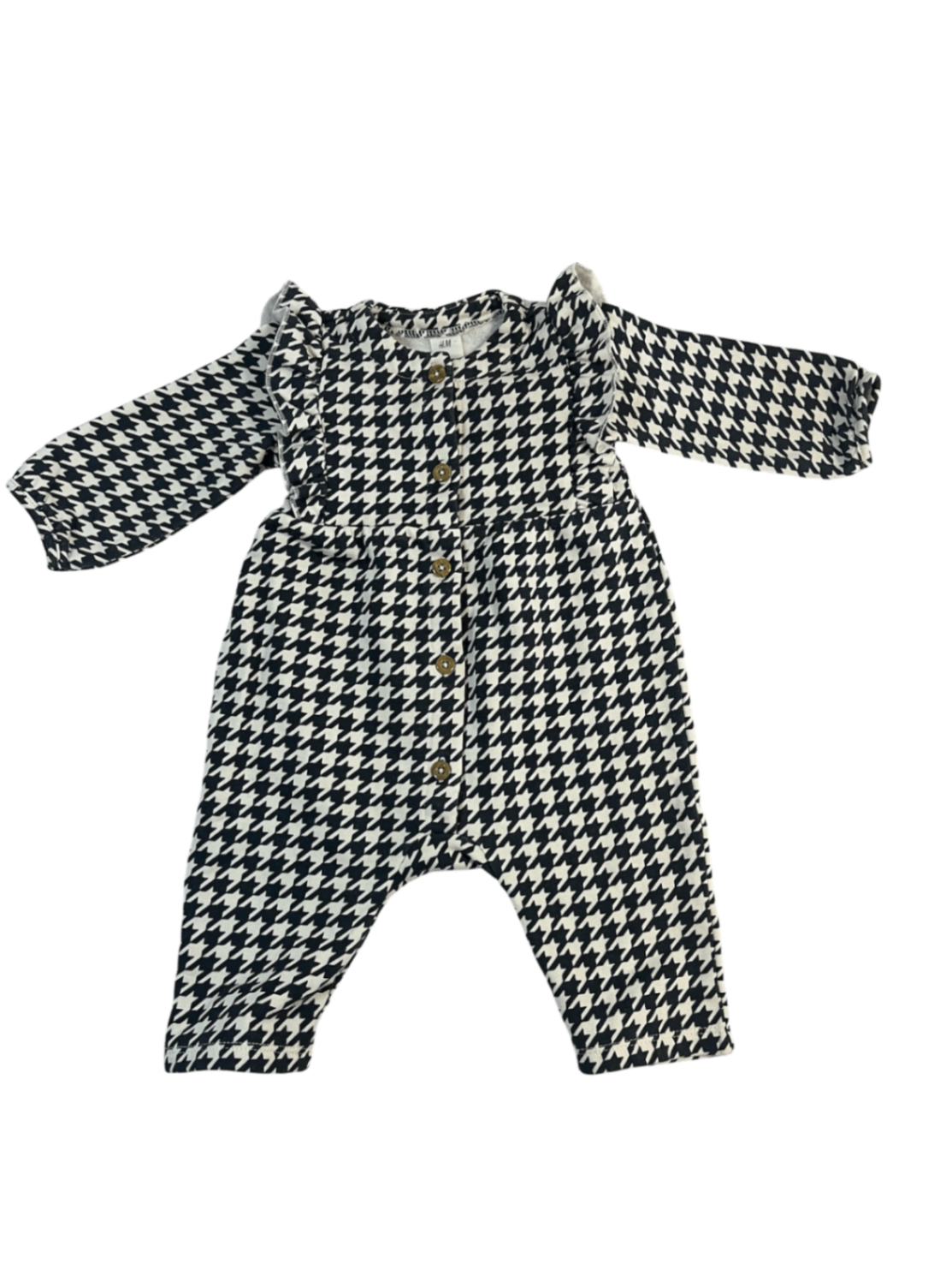 H&M Jumpsuit Black and White