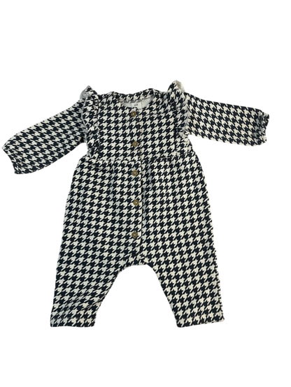 H&M Jumpsuit Black and White