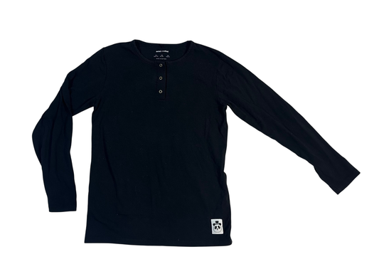 Mini Rodini Grandpa Longsleeve Black