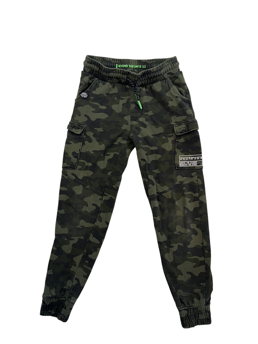 WE Joggers Dark Green and Black Camouflage
