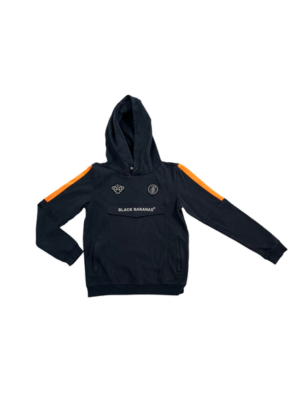 Black Bananas Hoodie Black with Orange accents