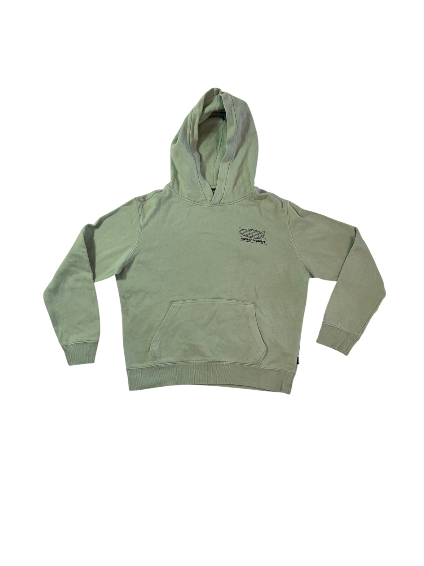 America Today Hoodie Light green
