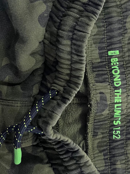 WE Joggers Dark Green and Black Camouflage