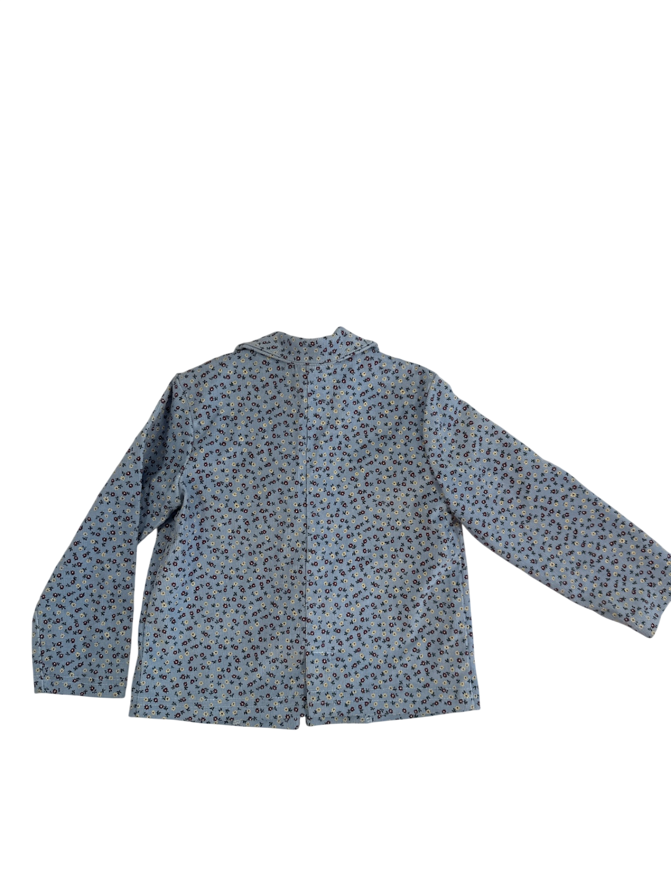 Menza Jacket Light blue with multicolor floral pattern