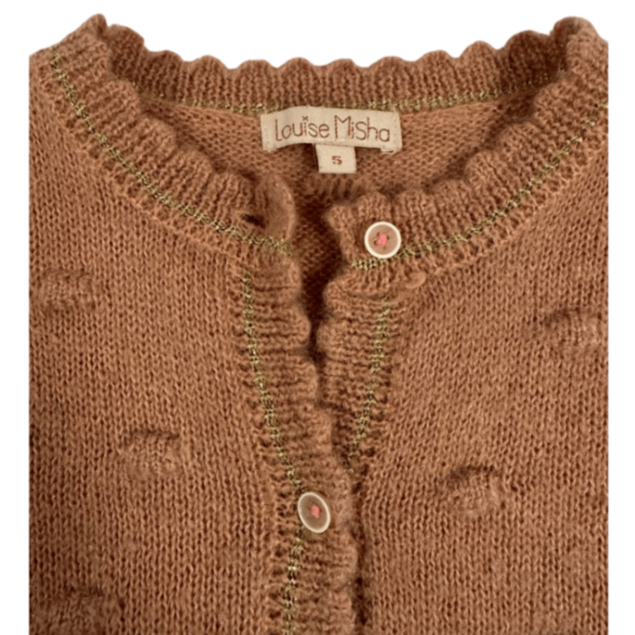 Luise Misha Wool Cardigan Dusty Rose 
