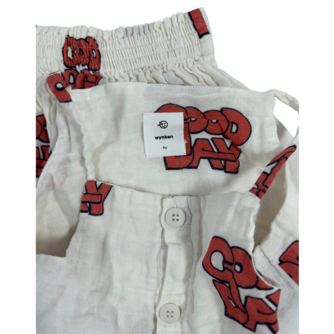 Wynken Dress Set White
