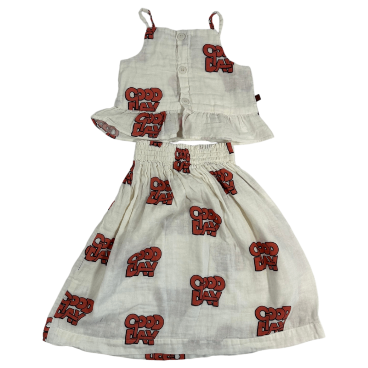 Wynken Dress Set White