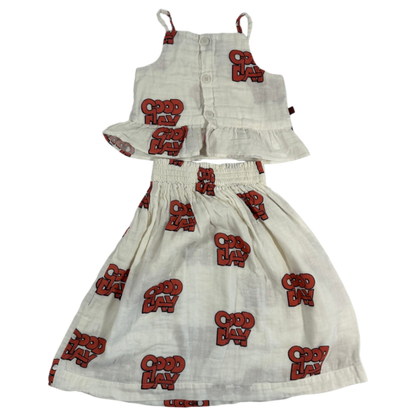 Wynken Dress Set White