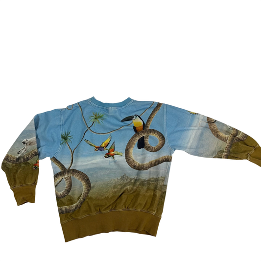 Molo Sweatshirt Light Blue Djungle