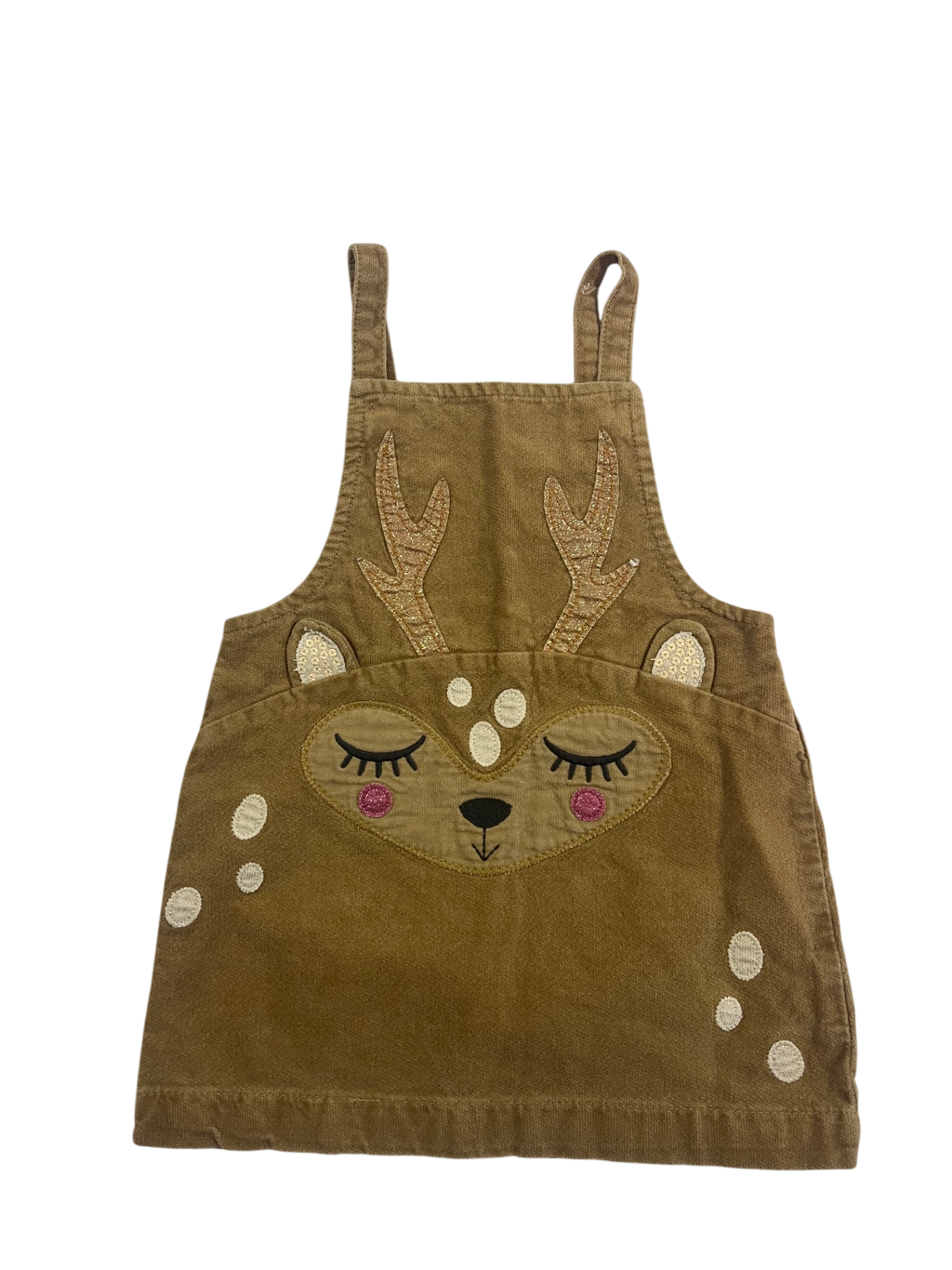 Next Dungaree skirt Brown