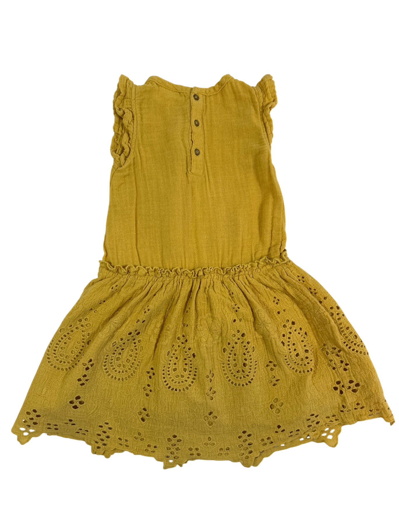 Enfant Dress Mustard yellow