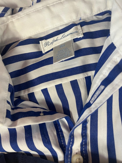 Ralph Lauren Dress and bloomer / Blue and white stripes