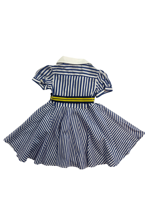 Ralph Lauren Dress and bloomer / Blue and white stripes