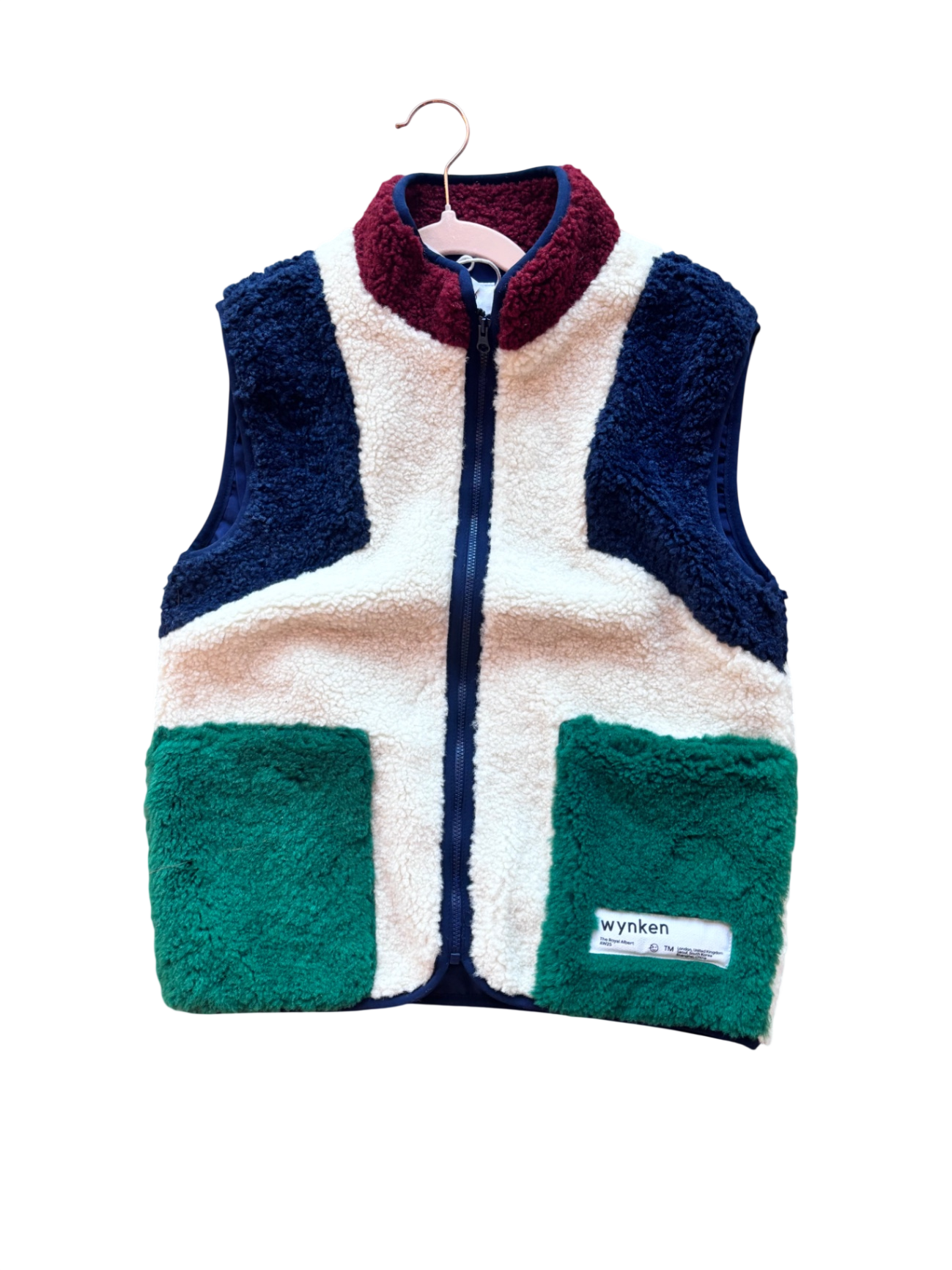 Wynken Vest Multicolor (Cream, Navy, Burgundy, Green)