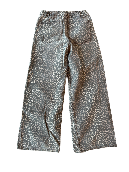 Zara Trousers Leopard print (Brown and Black)