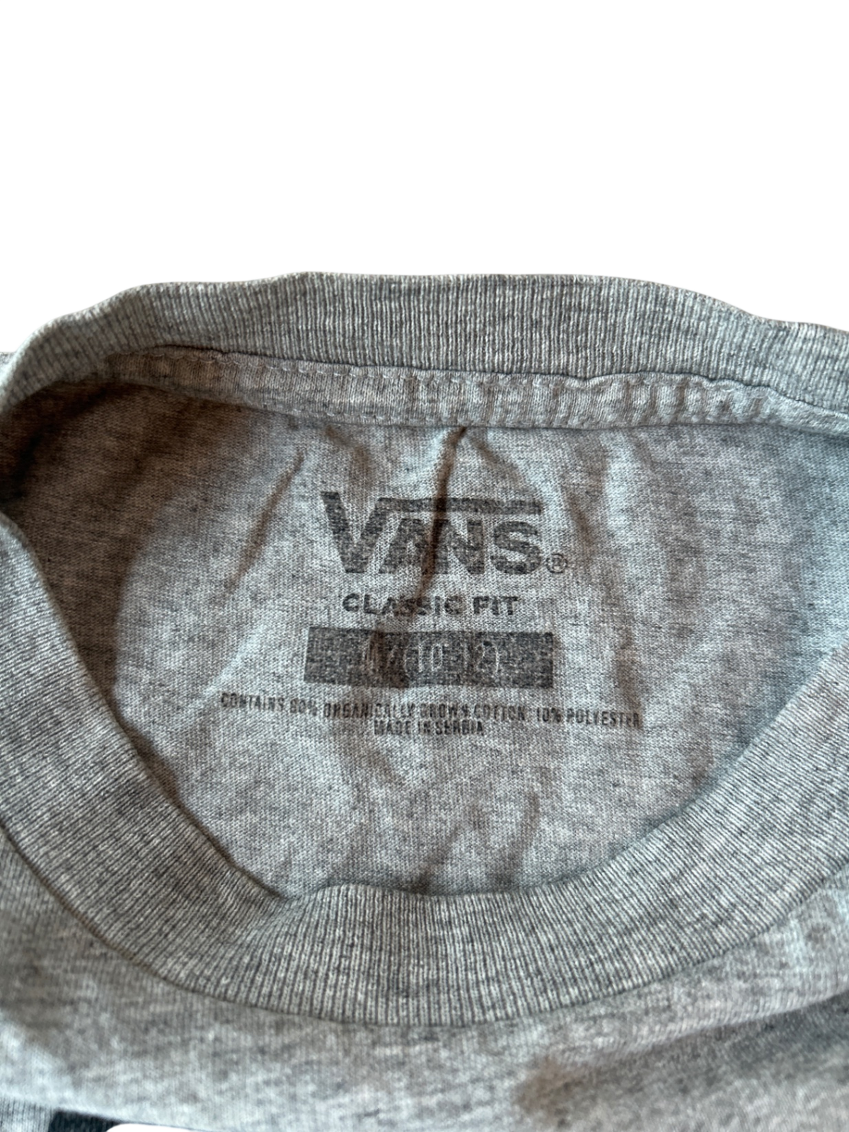 Vans T-Shirt Gray