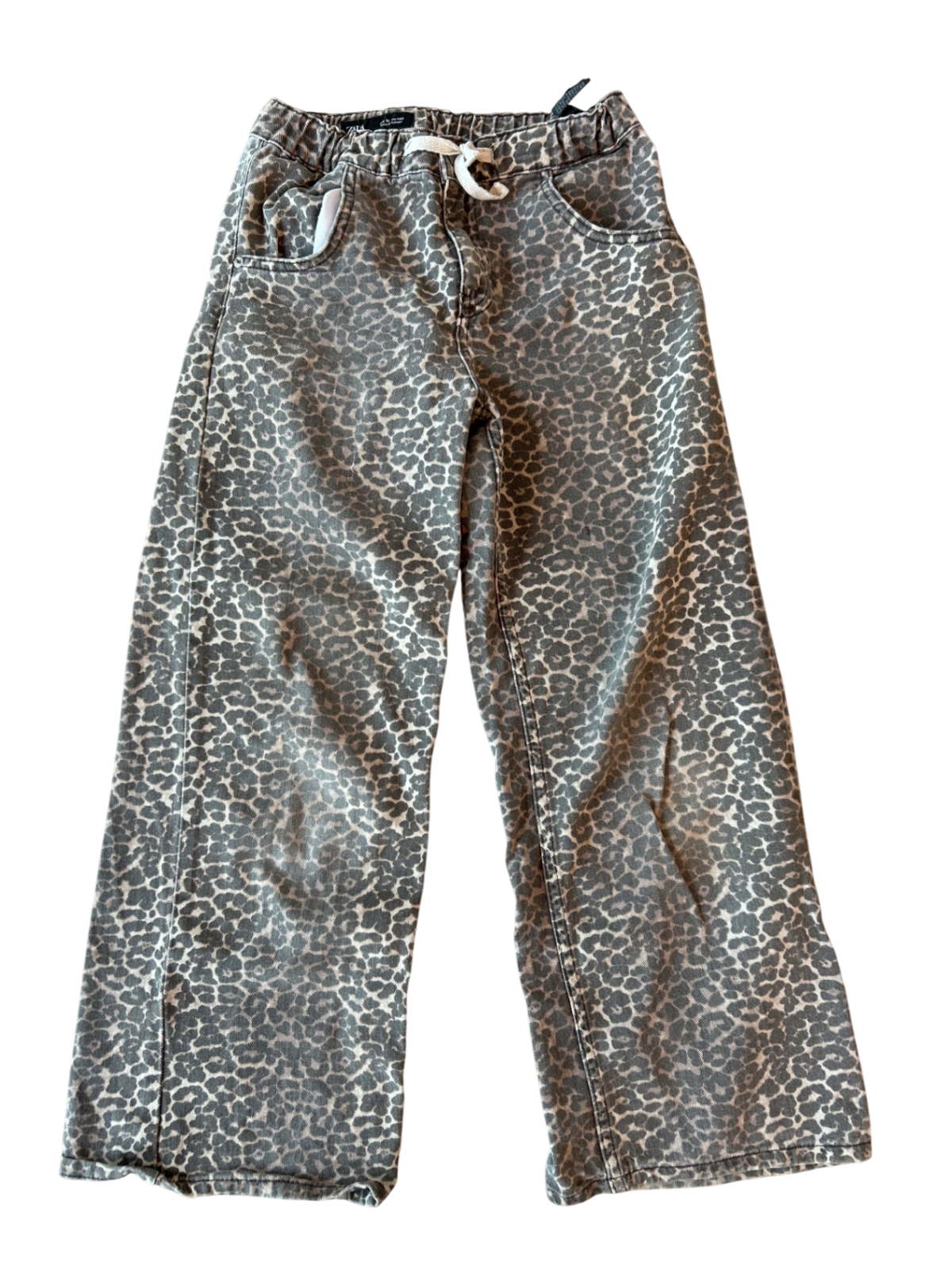 Zara Trousers Leopard print (Brown and Black)