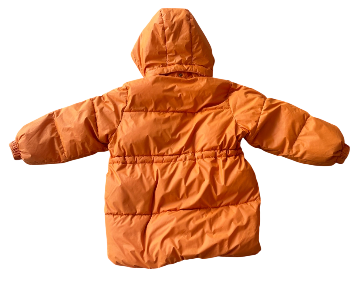 Mini Rodinin Winter Down Jacket Orange