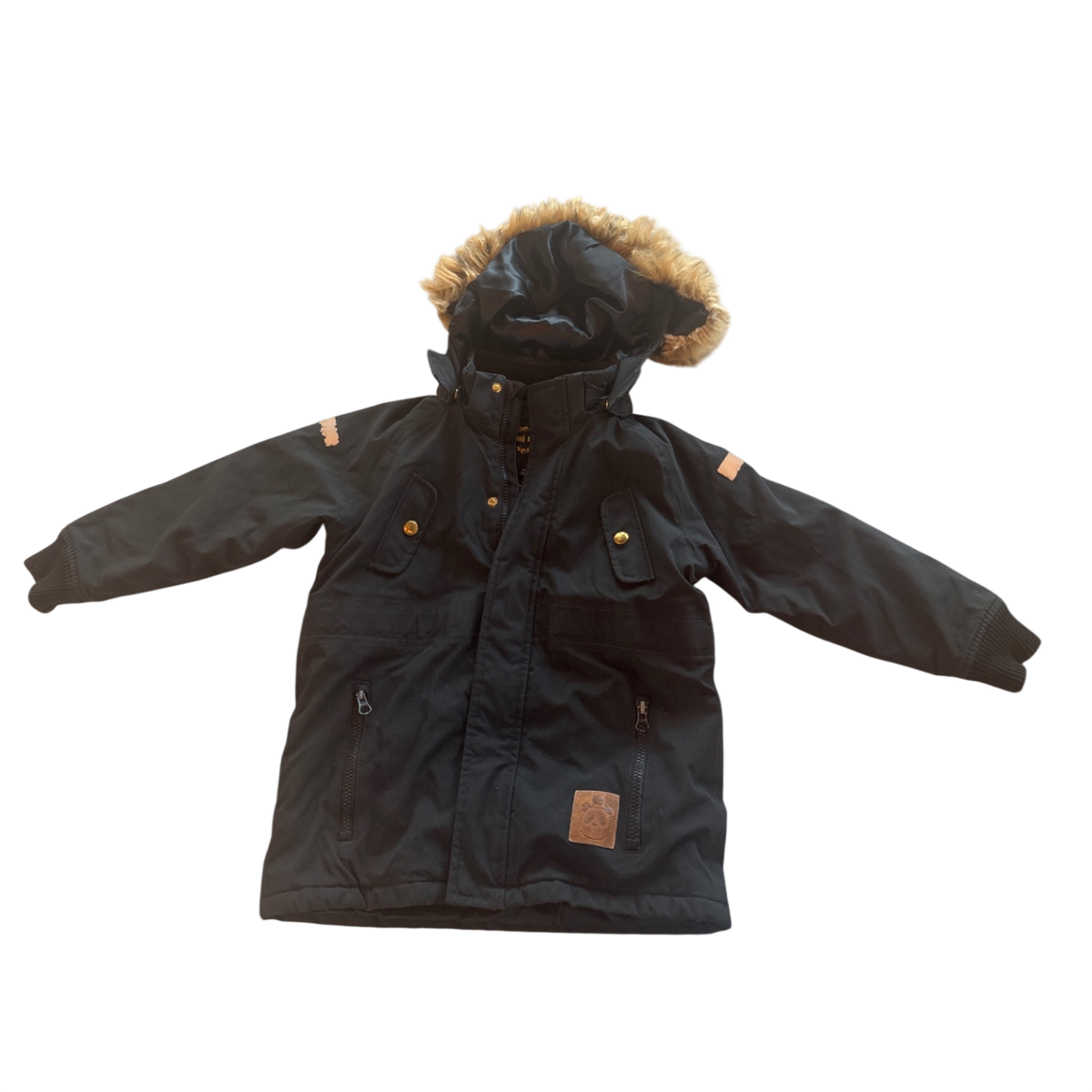 Mini Rodinin Winter Parka Black