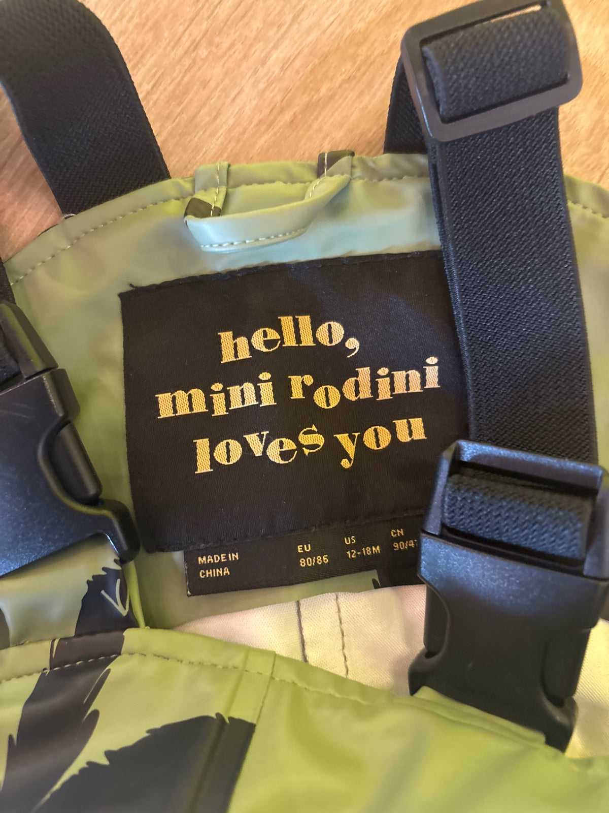 Mini Rodini Snowsuit Beige