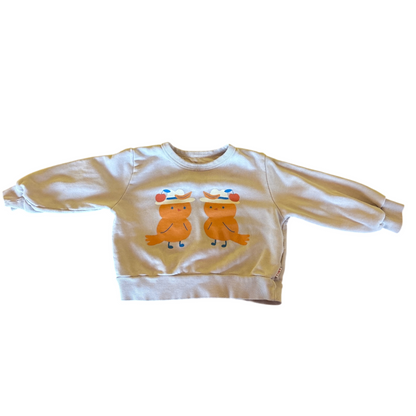 Tiny Cottons Sweatshirt Cream/Beige