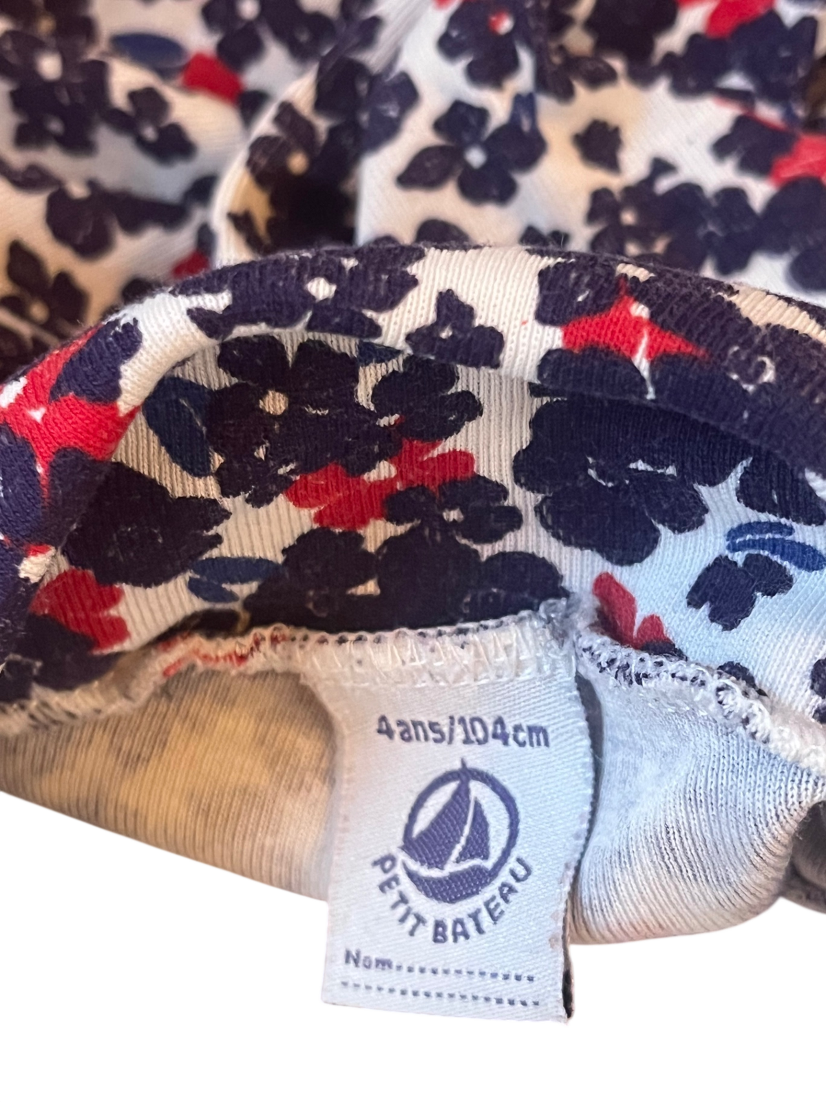 Petit-Bateau Lopngsleeve Rollneck Multi-colored
