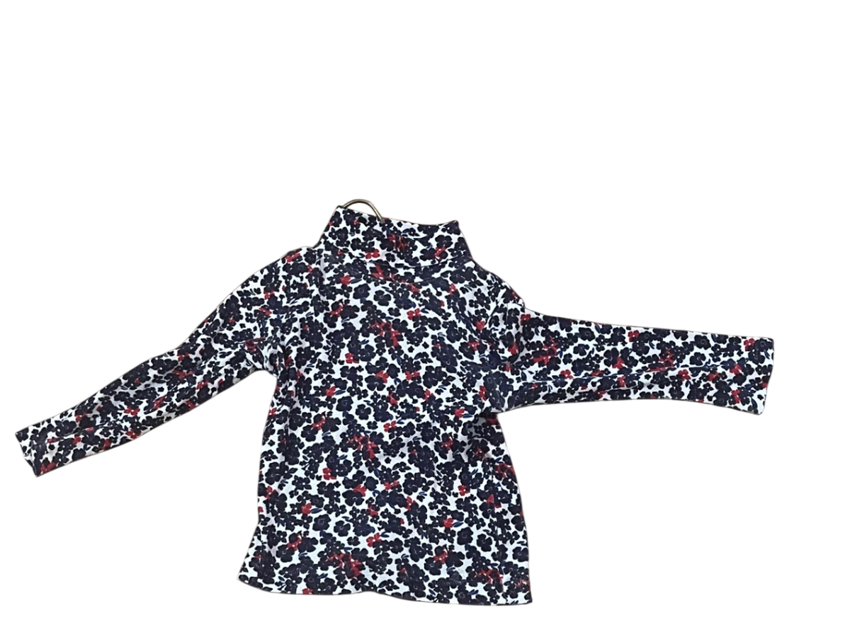 Petit-Bateau Lopngsleeve Rollneck Multi-colored