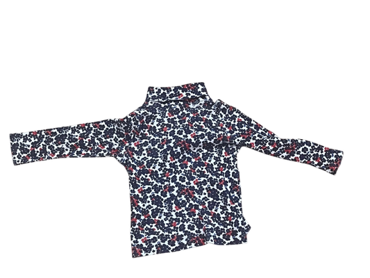 Petit-Bateau Lopngsleeve Rollneck Multi-colored
