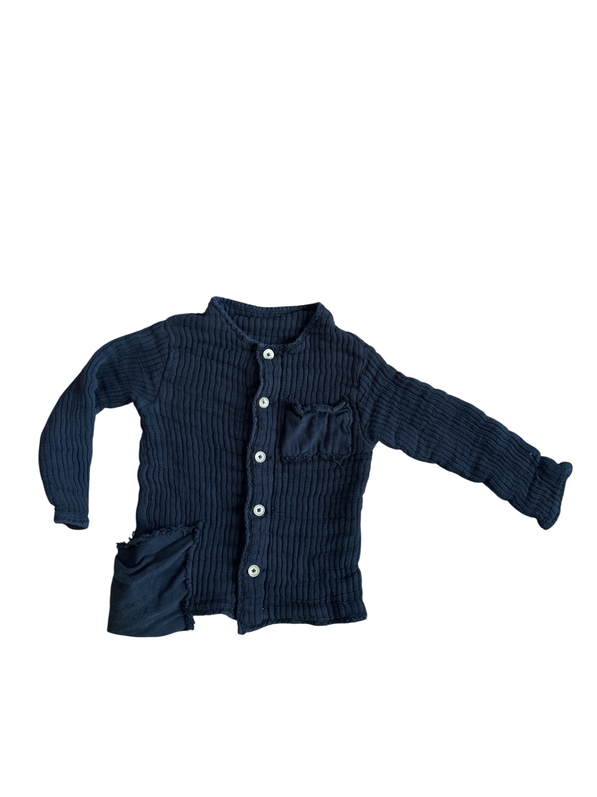 The little creative company Muslin Jacket Black
