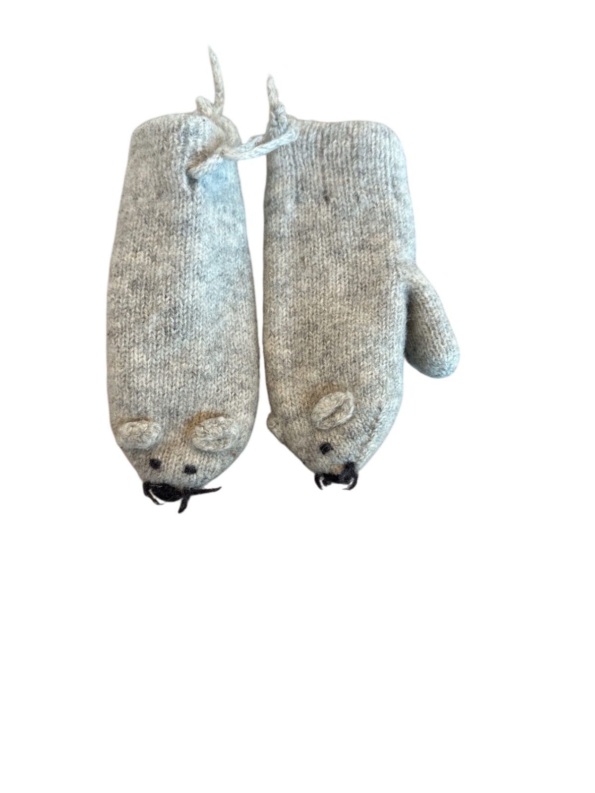 Wooly Gloves Gray