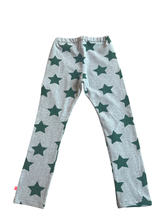 By Judy Leggings Grey with dark green stars