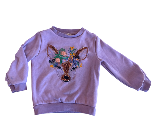 Du Pareil au même Sweatshirt Lavender Gliier