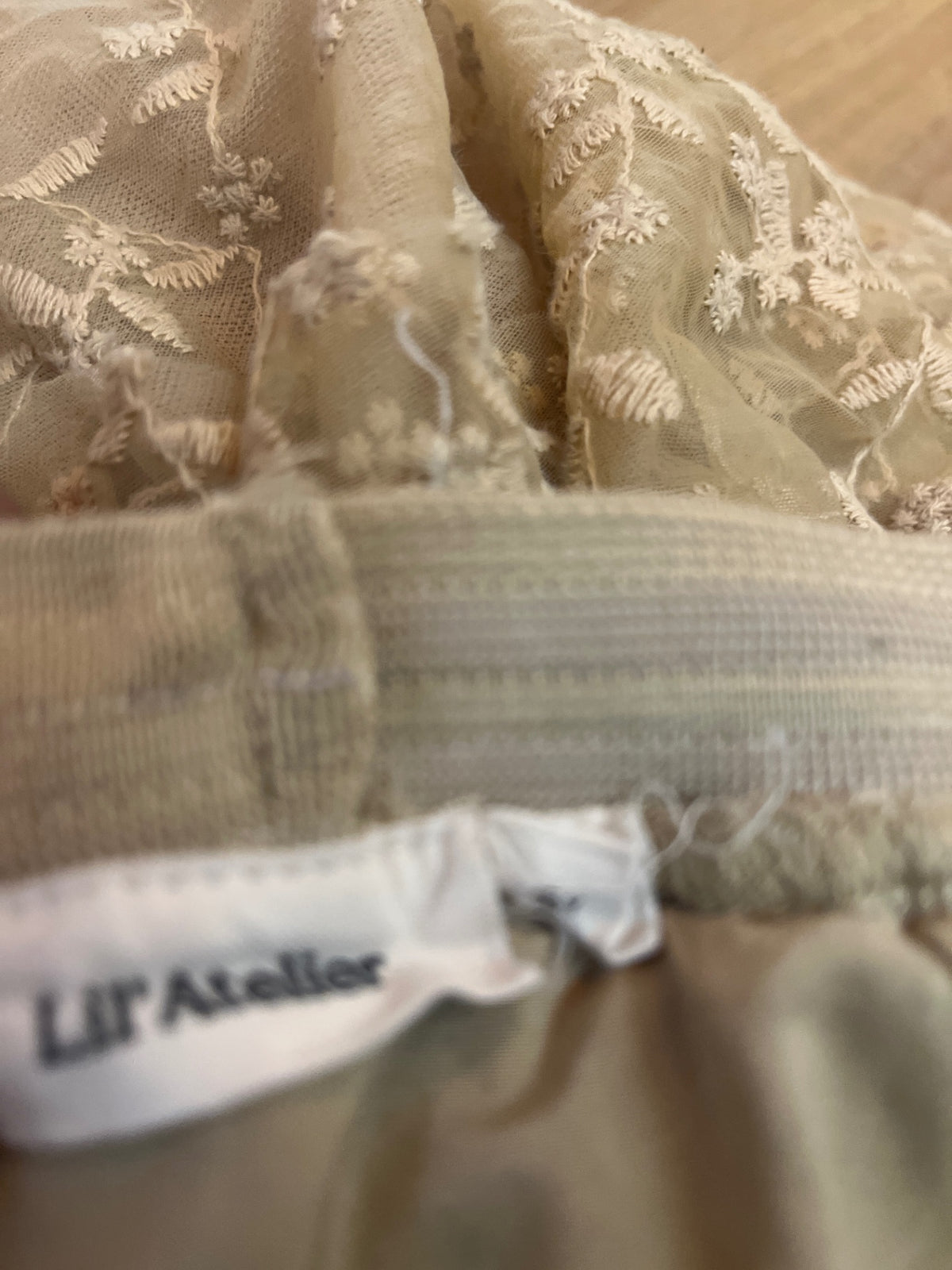 Lil' Atelier Skirt Beige