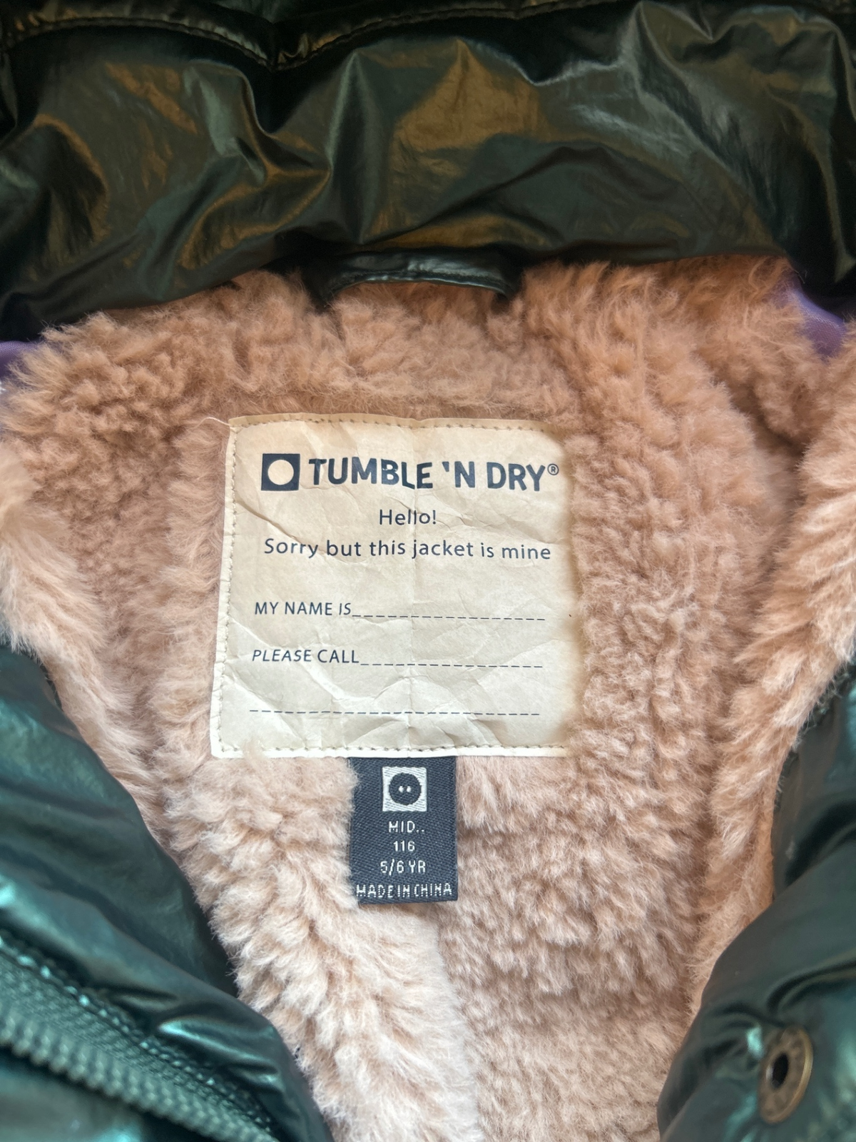 Tumble 'N Dry Jacket Dark Green