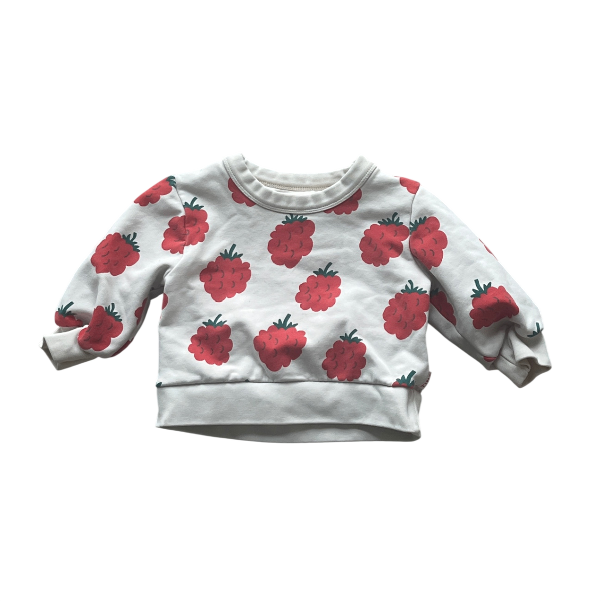Tiny Cottons Sweatshirt White Strawberries