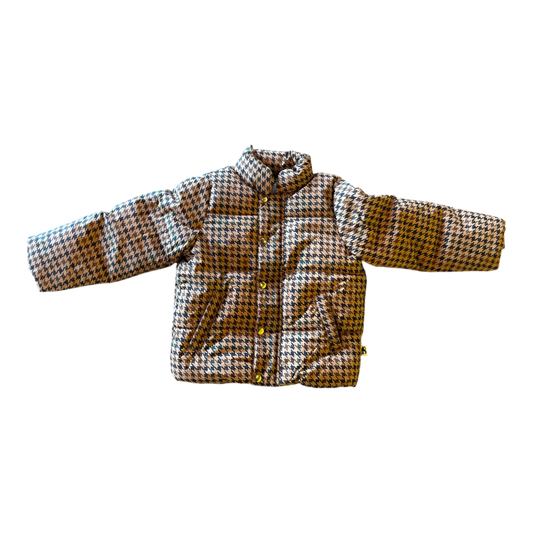 Mini Rodini Jacket Multicolor (Brown, Black, Off-white)