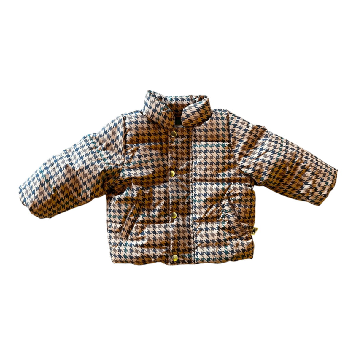 Mini Rodini Jacket Multicolor (Brown, Black, Off-white)