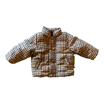 Mini Rodini Jacket Multicolor (Brown, Black, Off-white)